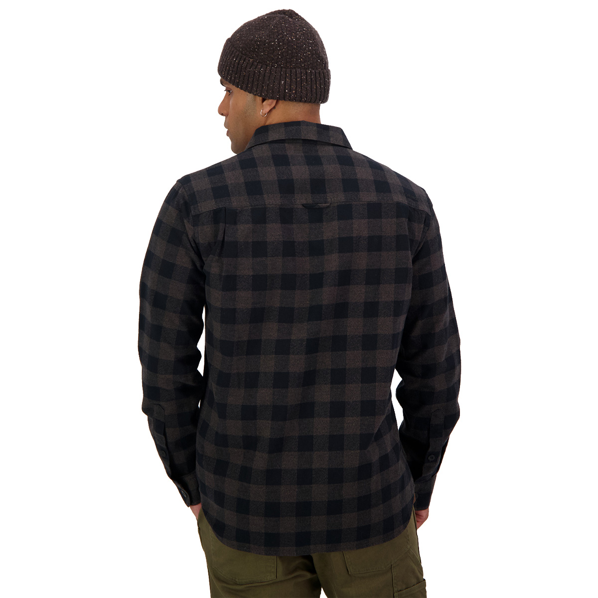 Swanndri Taranaki Tailor Shirt - Black/Charcoal Check